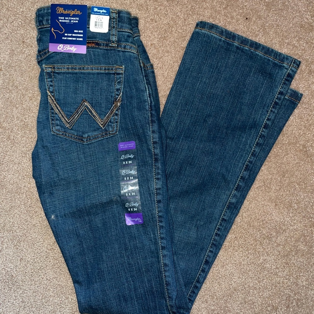 Wrangler Q Baby riding jeans